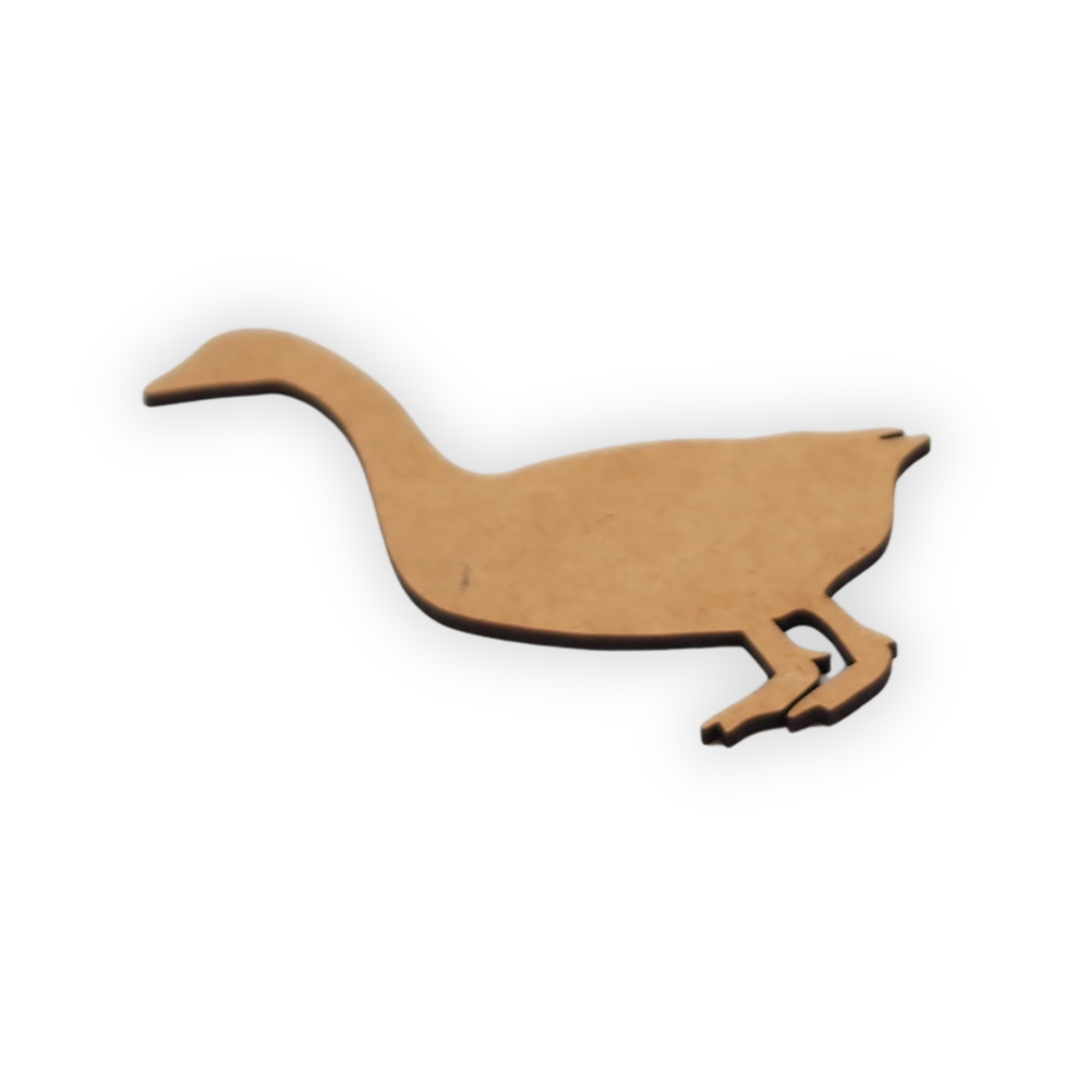 Goose wooden laser cut blank