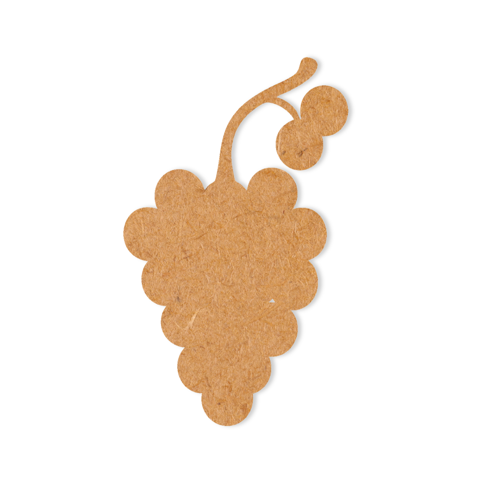 Our grape bunch blank is intricately cut from 3mm MDF wood.