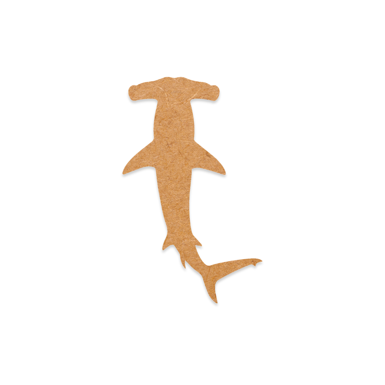 Our Hammer Head Shark is intricately cut and from 3mm MDF wood.