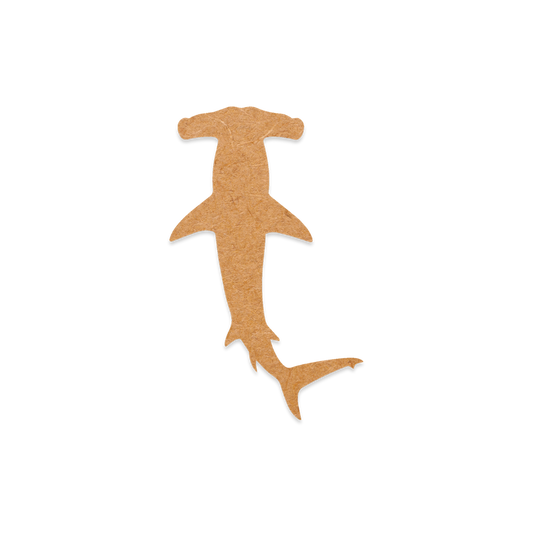 Our Hammer Head Shark is intricately cut and from 3mm MDF wood.