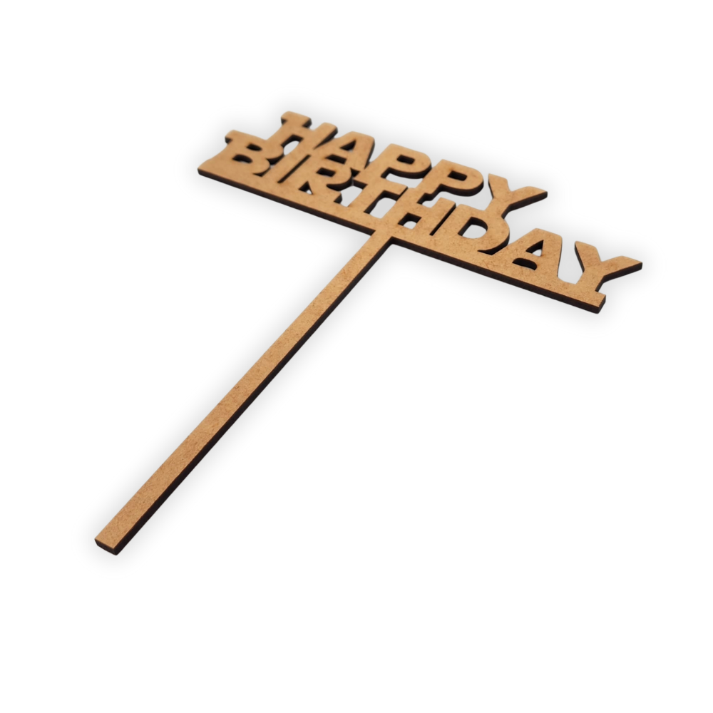 Happy Birthday Cake Topper