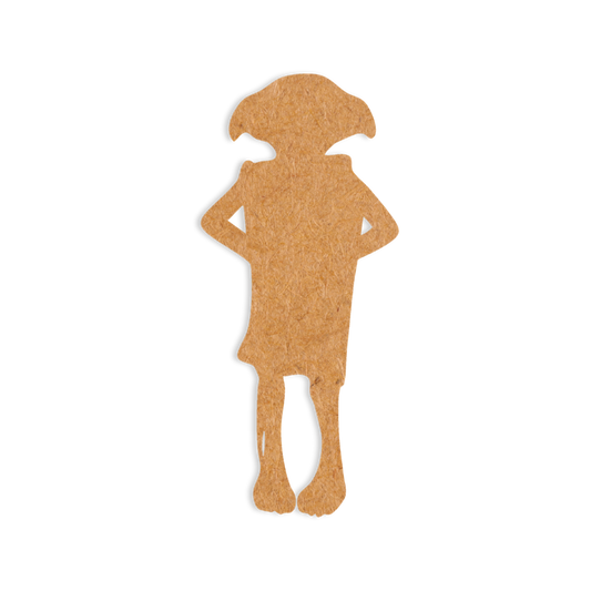 Our Dobby the house elf blank is intricately cut from 3mm MDF wood