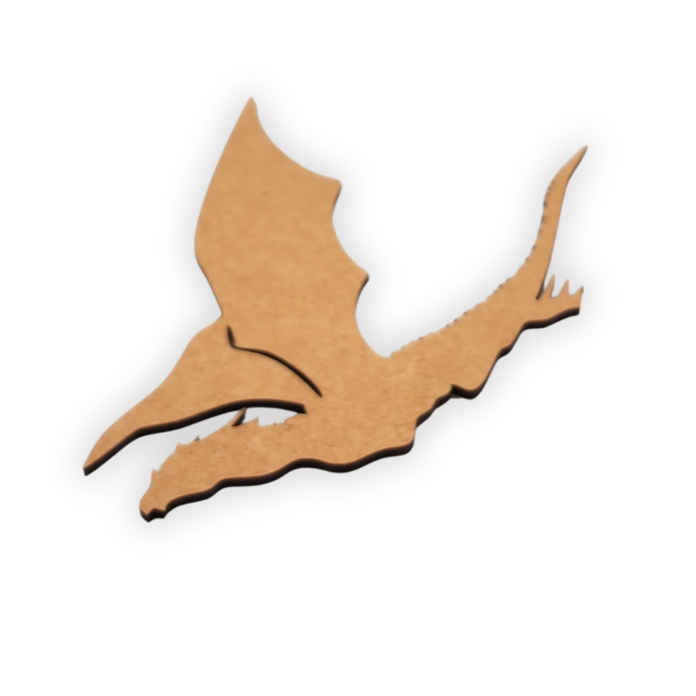 Harry Potter mandrake wood blank cutout for kids parties