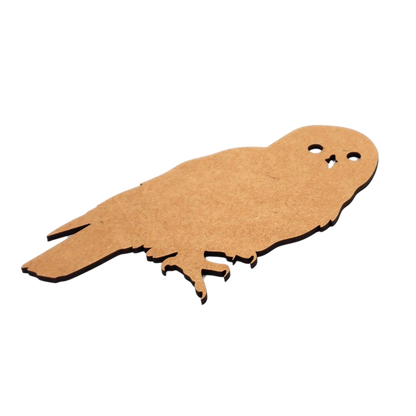 Harry Potter wooden blank party cutout of Hedwig the owl