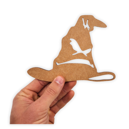 Harry Potter Sorting Hat wood blank cutout for kids parties