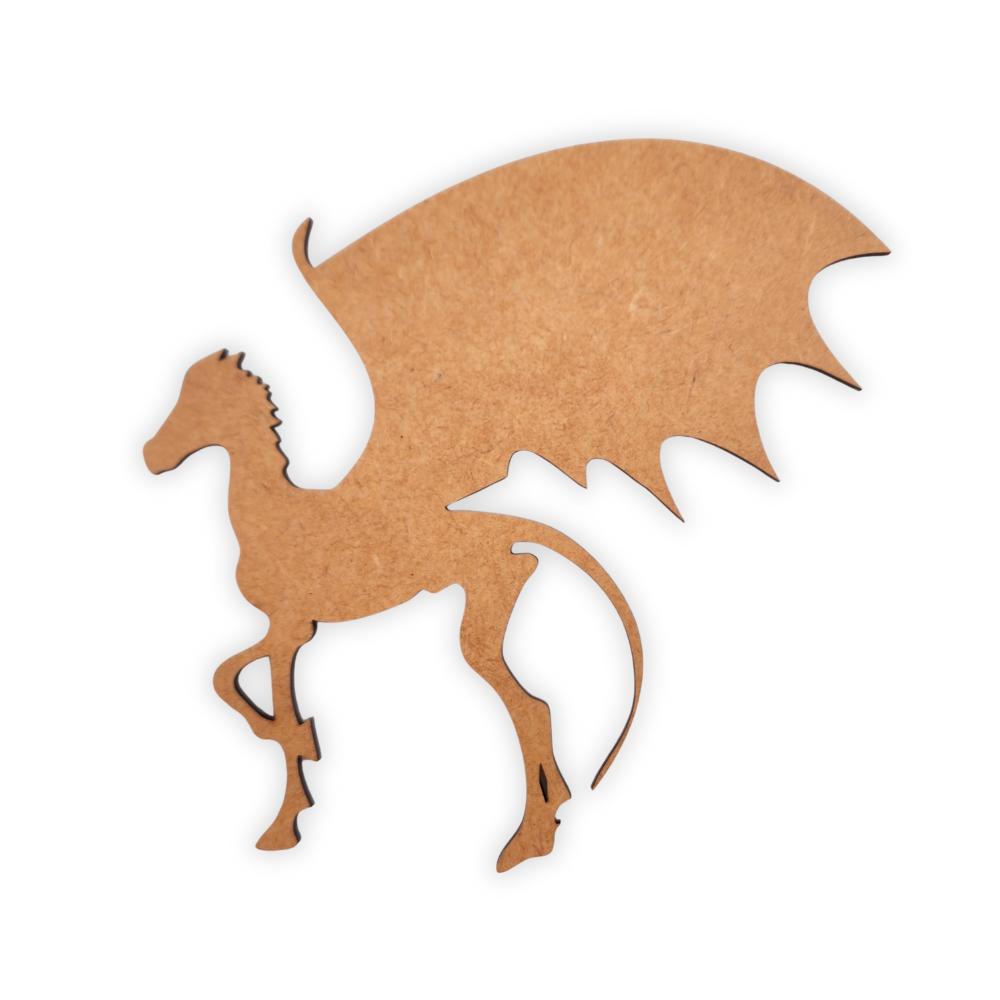 Harry Potter wooden blank party cutout of a Thestrel