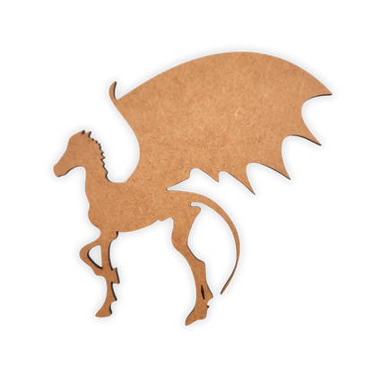 Harry Potter wooden blank party cutout of a Thestrel