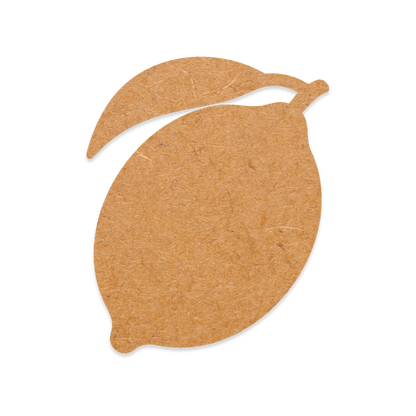 Our Lemon blank is intricately cut from 3mm MDF wood.