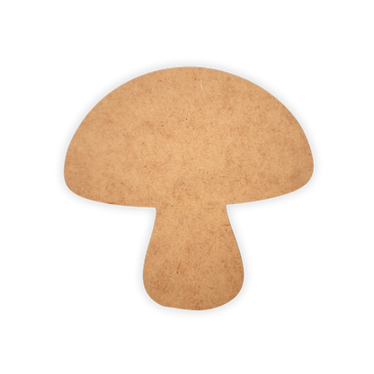 Fruit and vegetable mushroom wood cutout