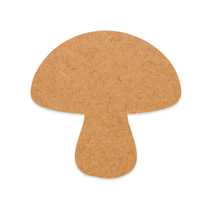 Our Mushroom blank is intricately cut from 3mm MDF wood.