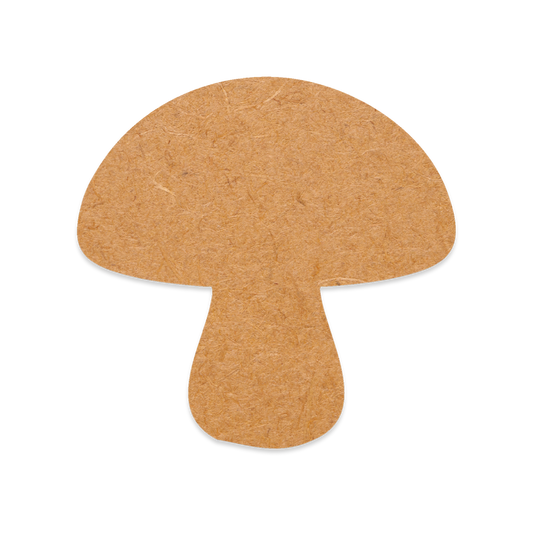 Our Mushroom blank is intricately cut from 3mm MDF wood.