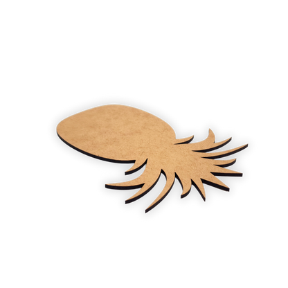 Pineapple wood blank cutout