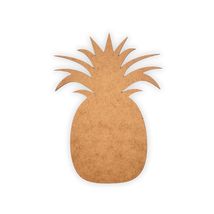 Pineapple wood blank cutout