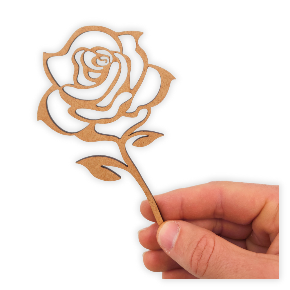 South African rose wood cutout
