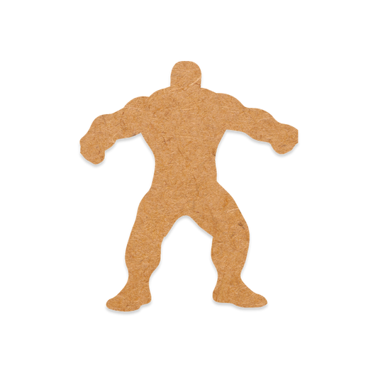 The Incredible hulk cut out of 3mm MDF