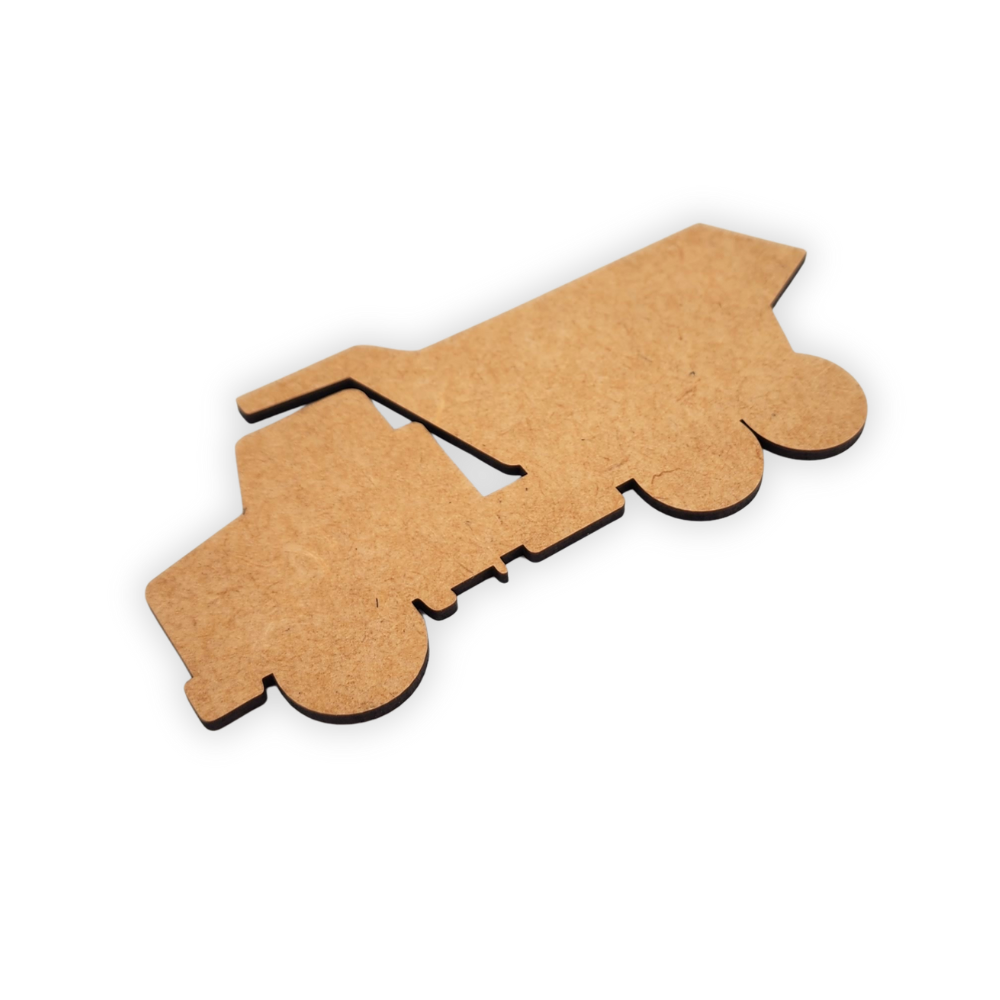 Tipper truck wood blank