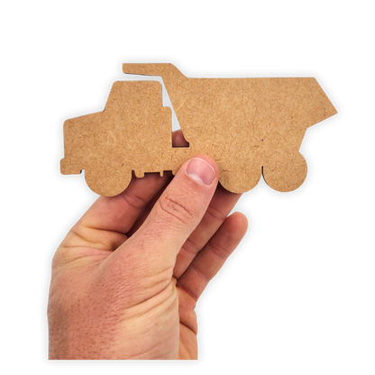 Tipper truck wood blank