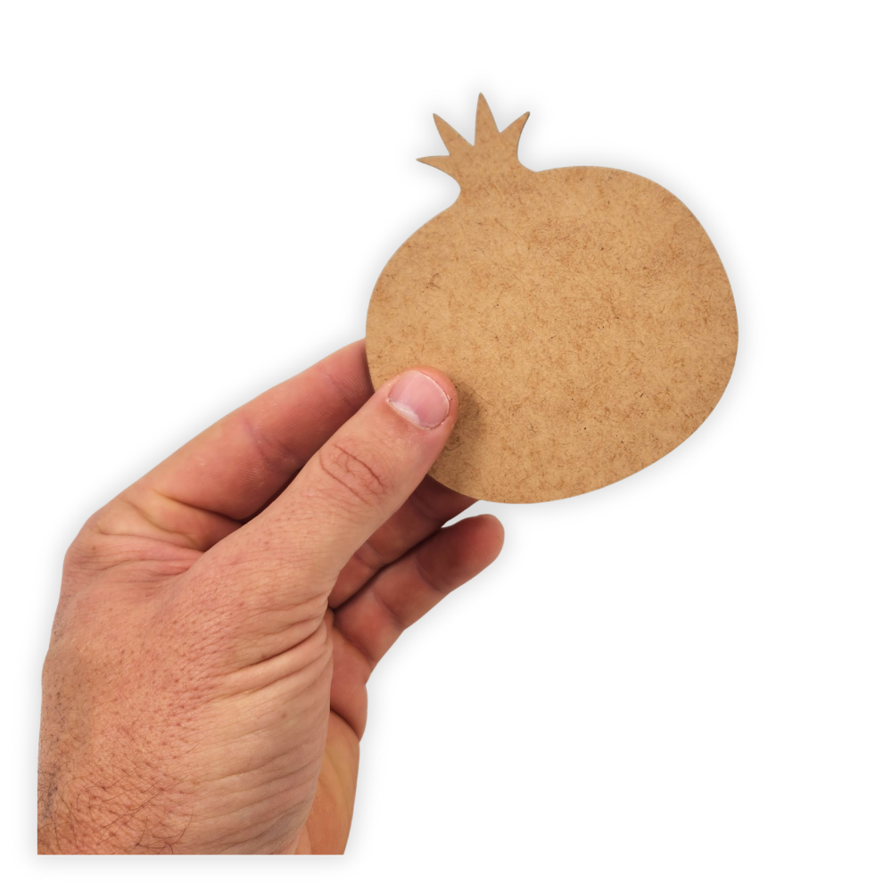 Tomato wood laser cutout