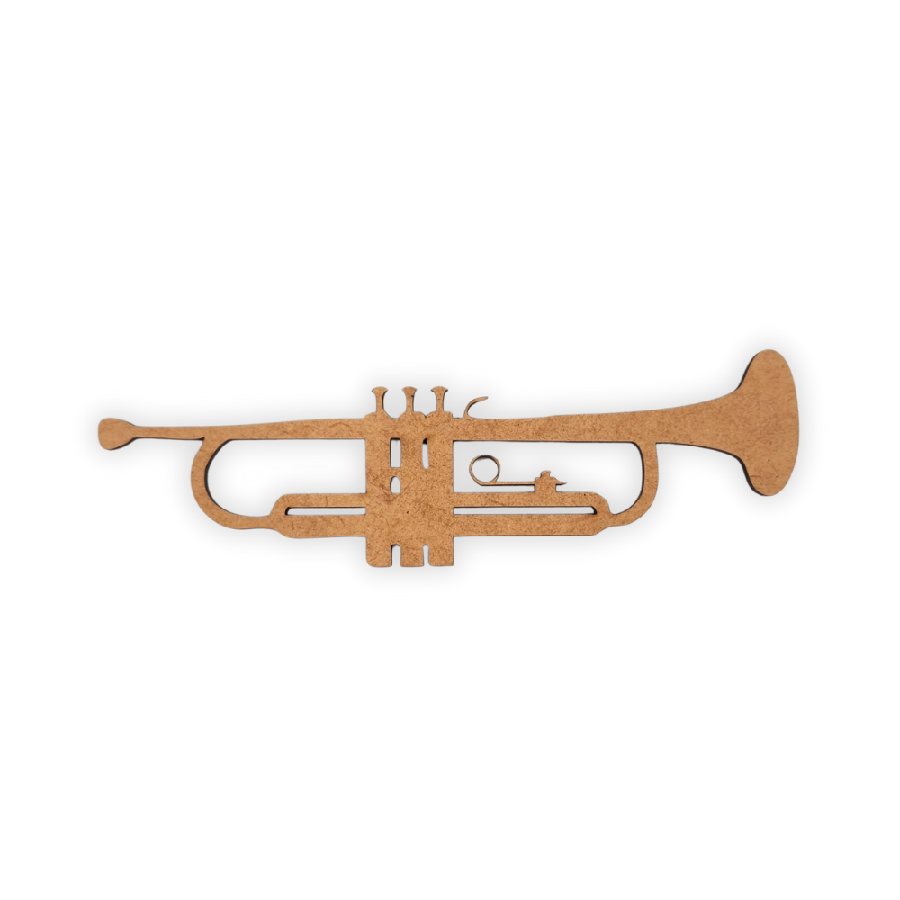 Trumpet Musical Instrument Wood Blank