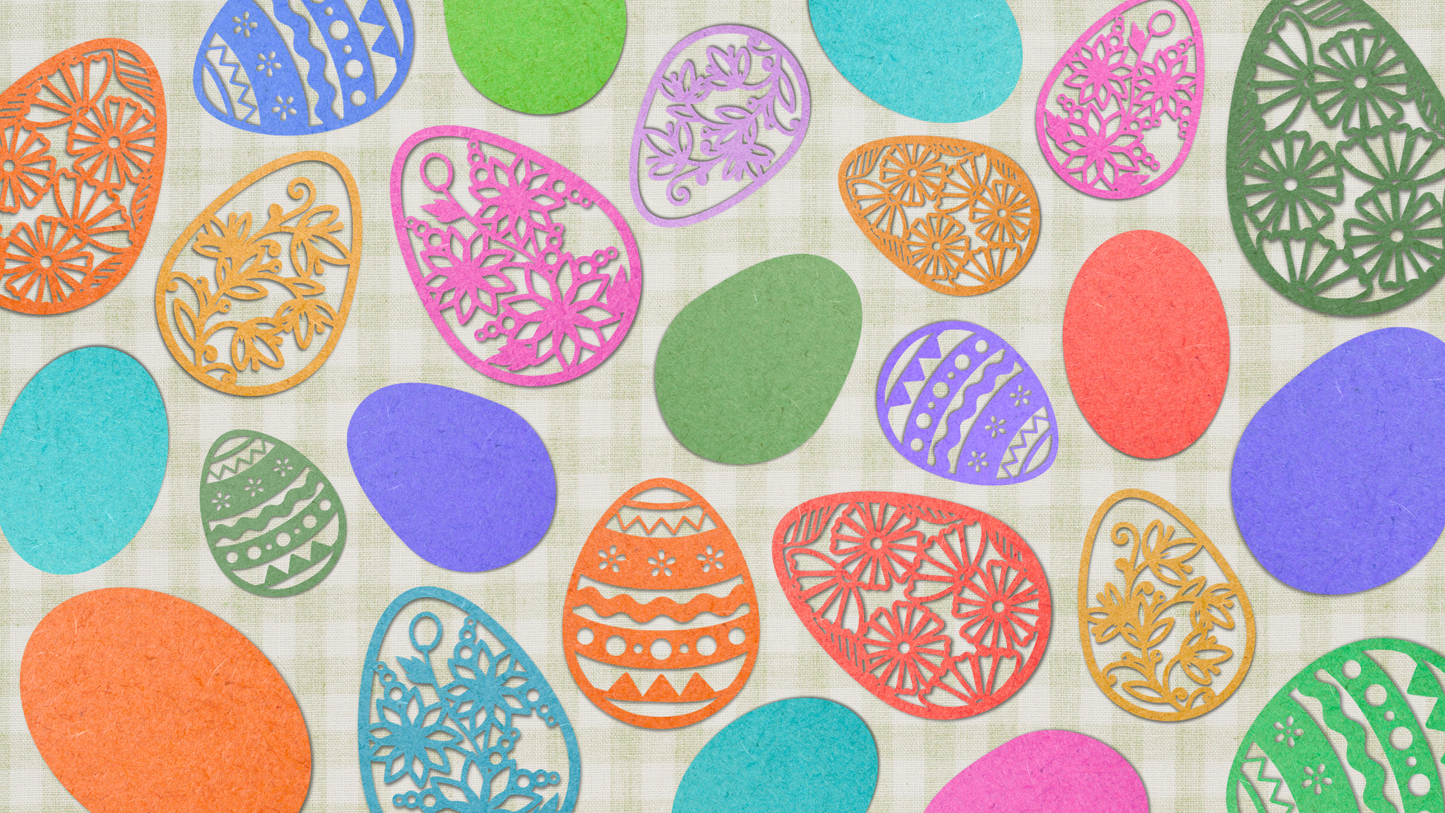 Floral Easter Egg