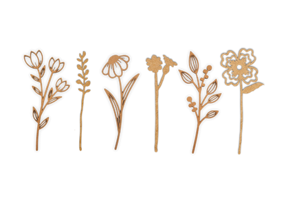 Wooden Bouquet Kit (Variation 2)