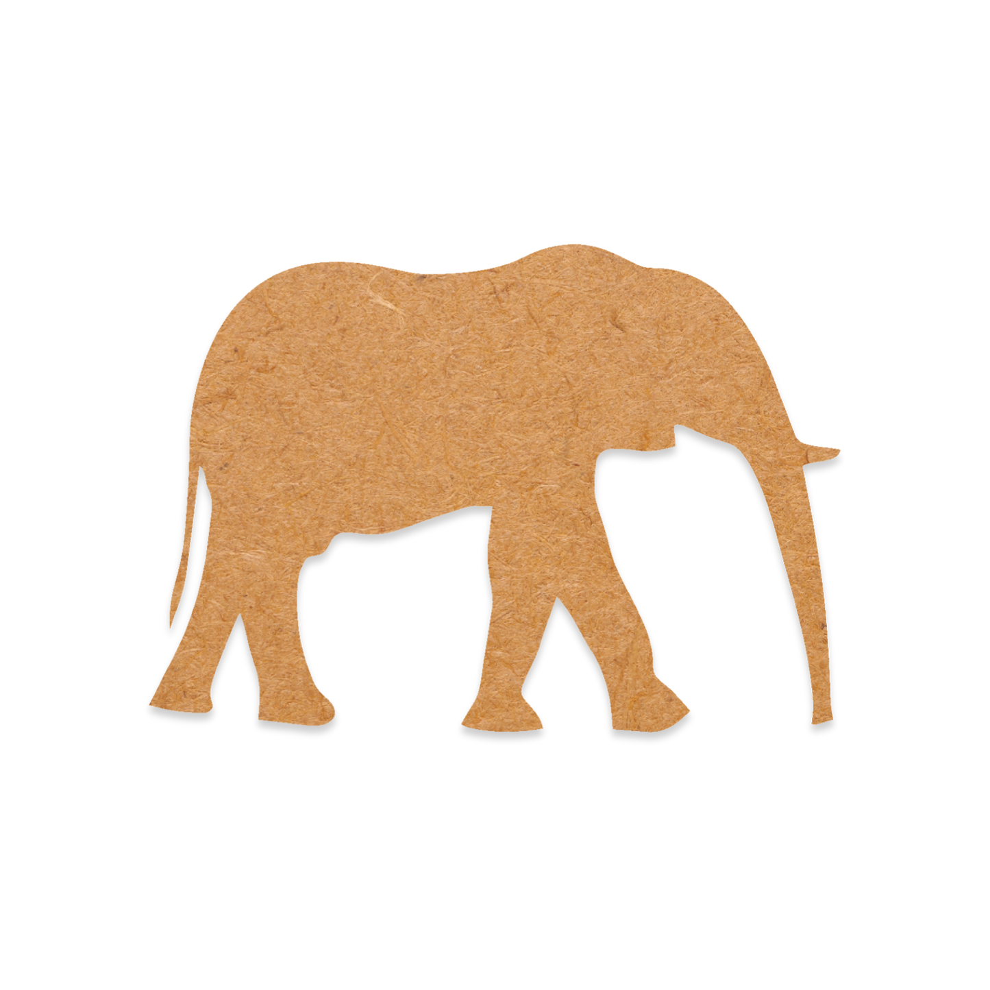 Our Walking Elephant is intricately cut from 3mm MDF wood.
