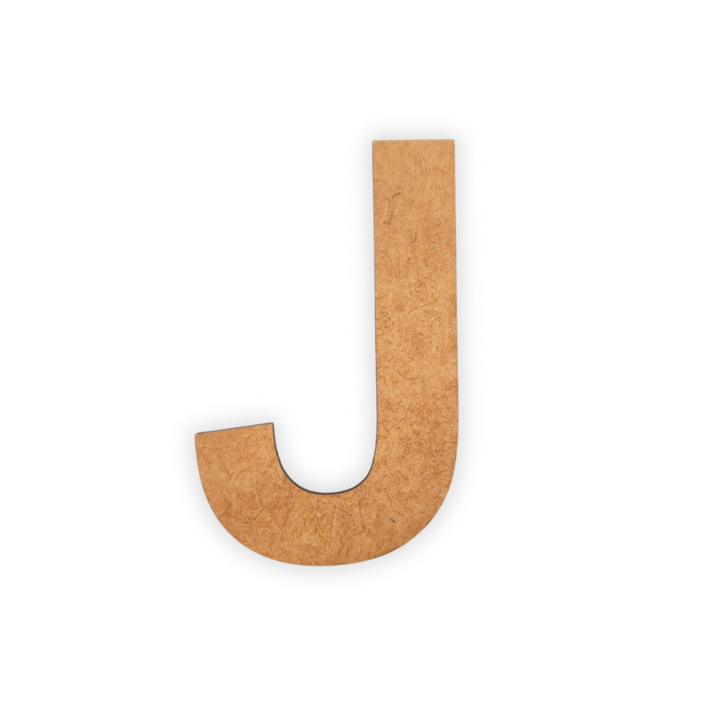 Wooden Alphabet Blank Letter Text Cutout 