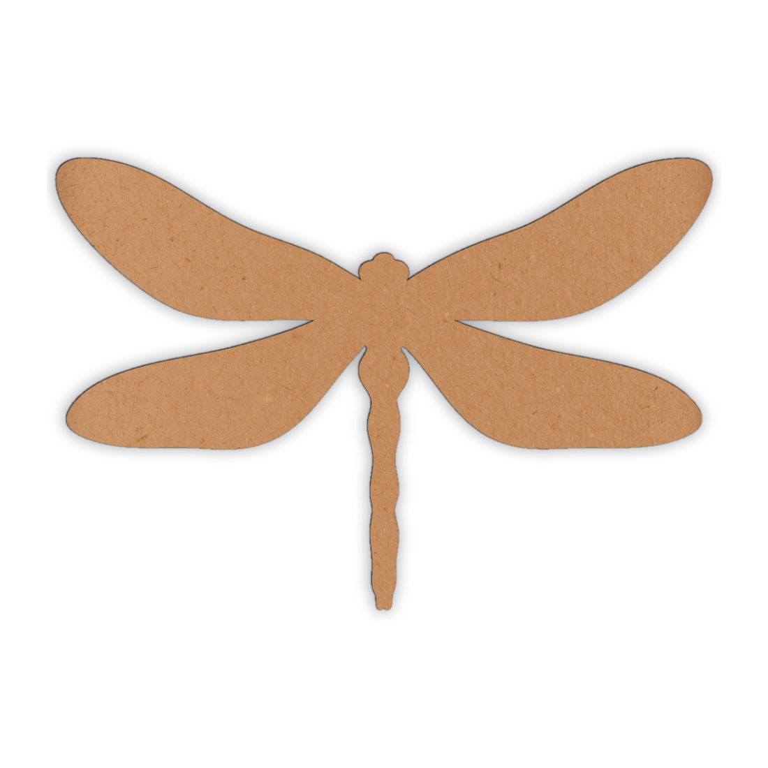Dragonfly wooden insect cutout