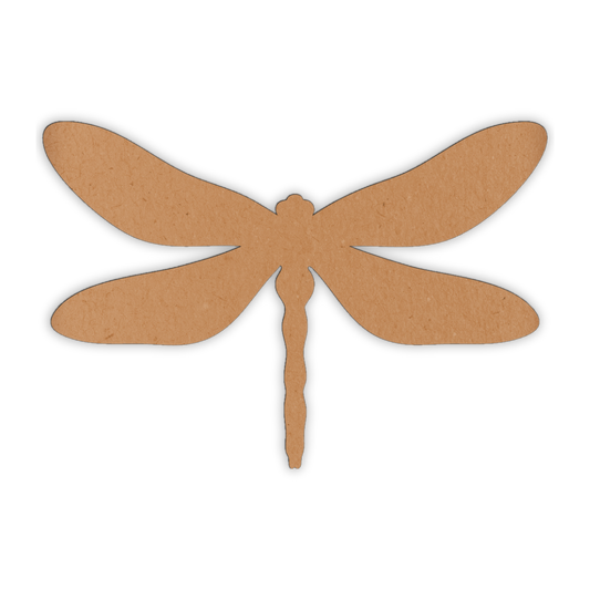 Dragonfly wooden insect cutout