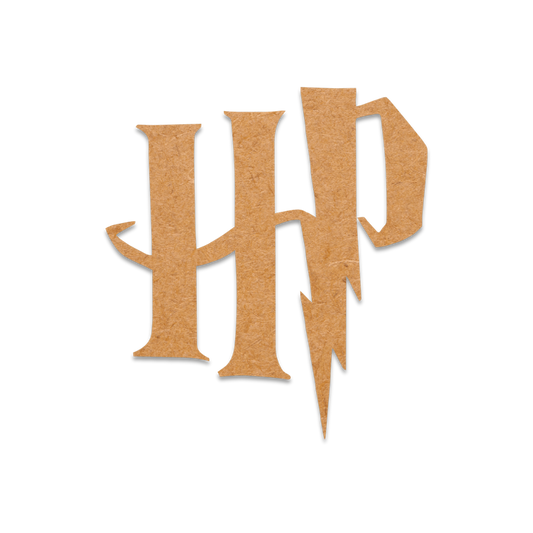 Harry Potter wooden laser cut logo for crafts